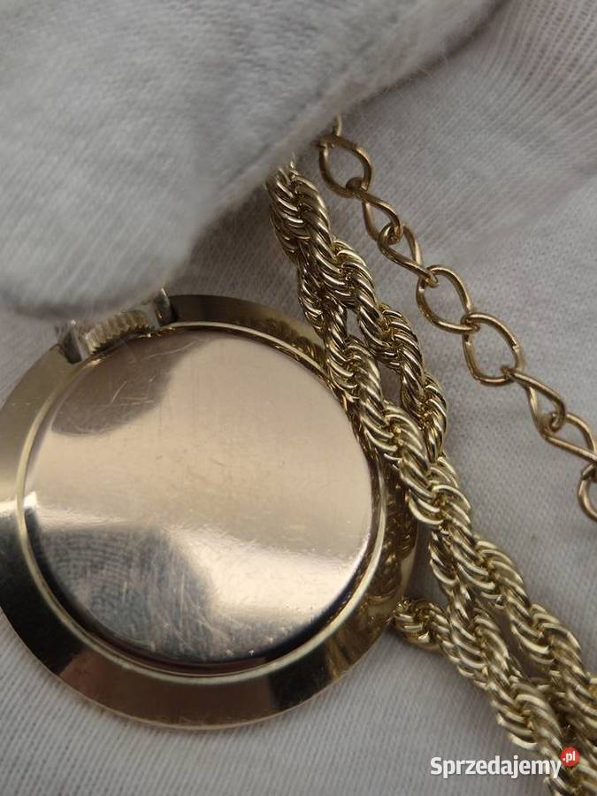 Damski zegarek wisiorek Glashuttenaszyjnik Zegarki śląskie Chorzów sprzedam