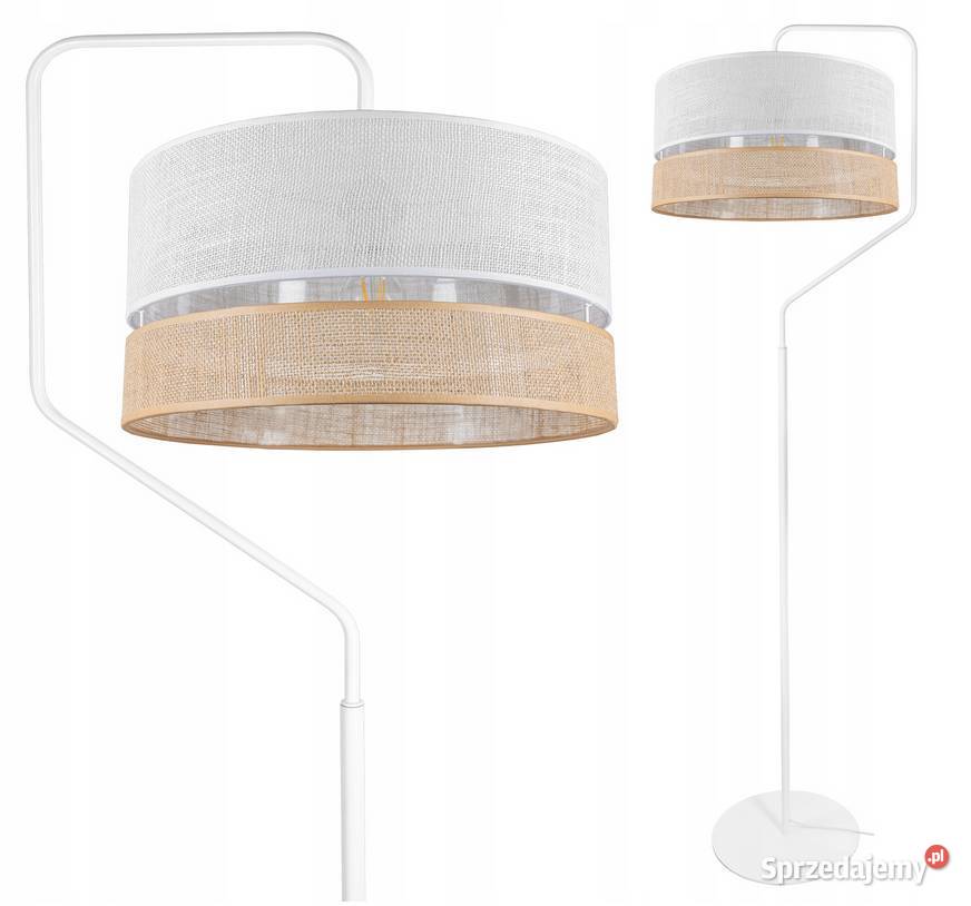 LAMPA STOJĄCA PODŁOGOWA ABAŻUR 40 Nowoczesna podlaskie Choroszcz
