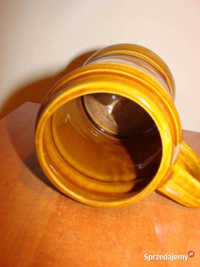 Chodzież porcelitowy kufel Pruszcz Gdański