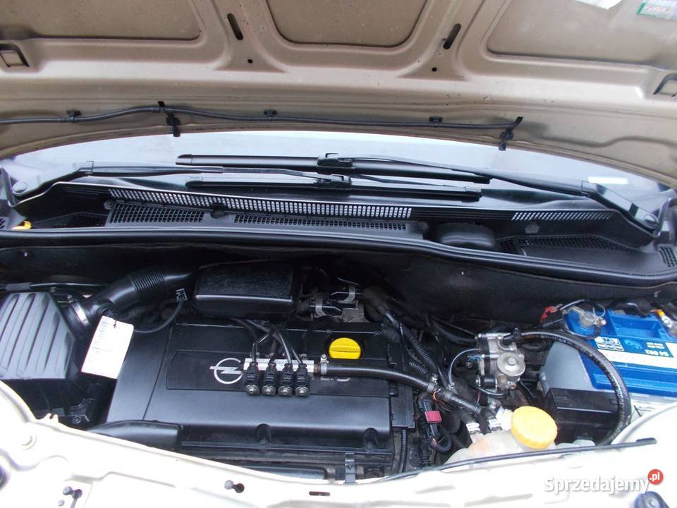 OPEL MERIVA 16 benz z GAZEM 2007 r 5 drzwi 1600cm3 Uniejów