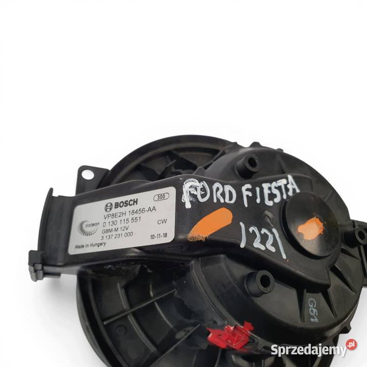 WENTYLATOR NAWIEWU DMUCHAWY Ford Fiesta MK7 lubelskie Chełm