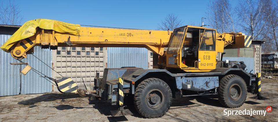 Liebherr LTL 1030 żuraw dzwig podlaskie Klukowo-Kolonia