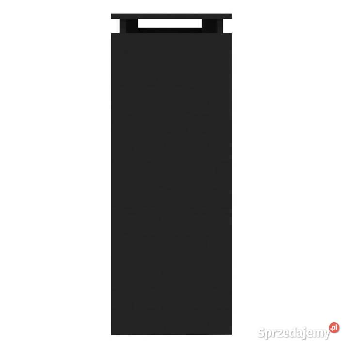 Stolik konsolowy czarny 102x30x80 materiał Warszawa