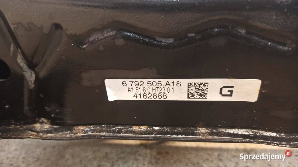 BMW F20 22D ZAWIESZENIE TYŁ MOST KOŁYSKA 6792505