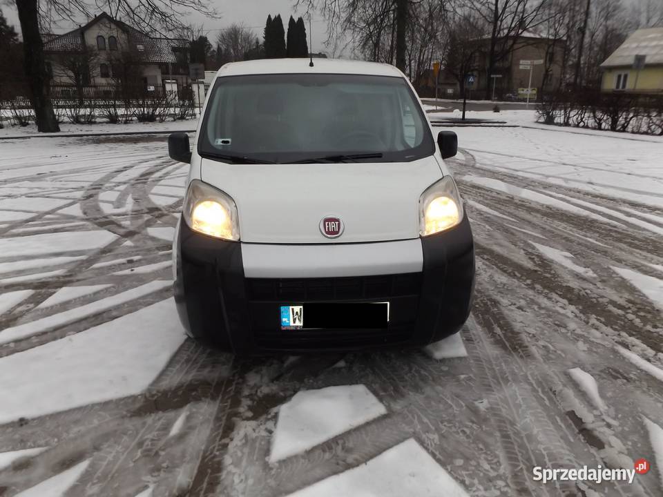 Fiat Fiorino 2015 r 13d VAT1 Salon klima EURO5 poduszka powietrzna mazowieckie Ostrów Mazowiecka