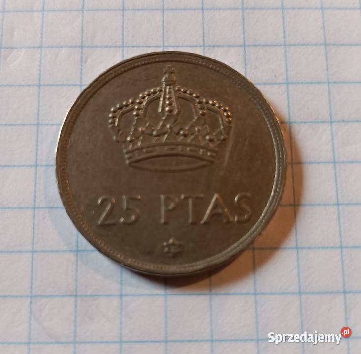 25 PESET 25 PTAS 19751980 HISZPANIA Piszczac