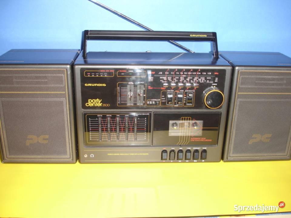 Radiomagnetofon GRUNDIG PARTY CENTER 2300