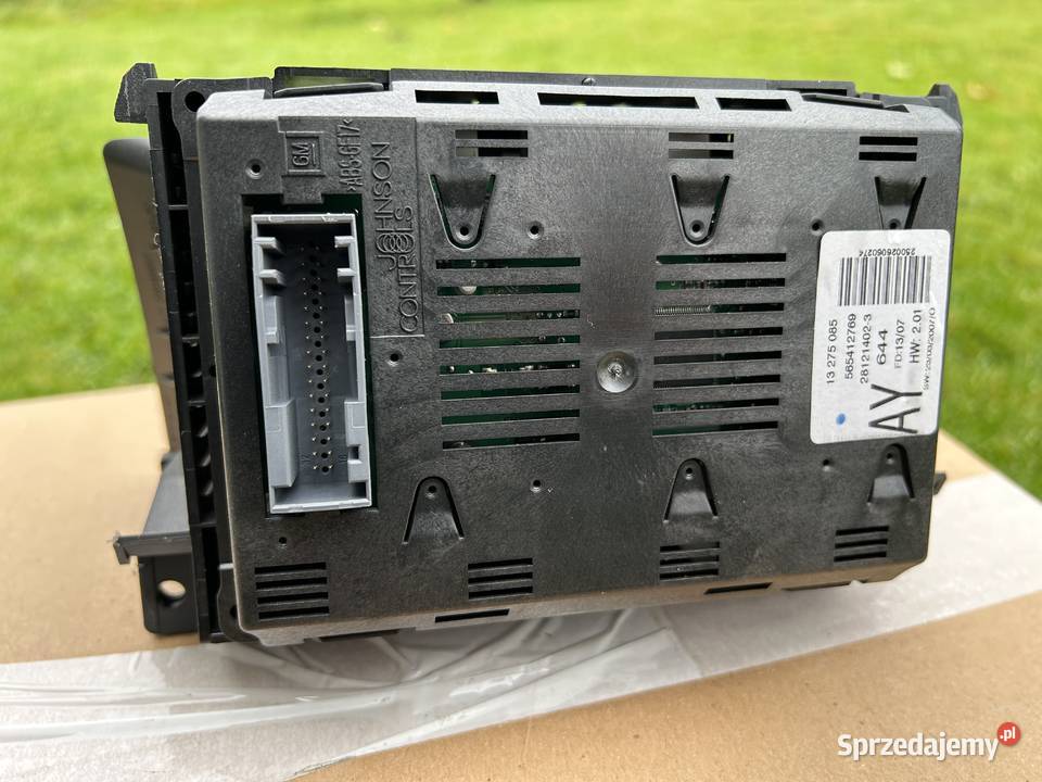 Radio CD30 MP3 Opel piano wyświetlacz BID