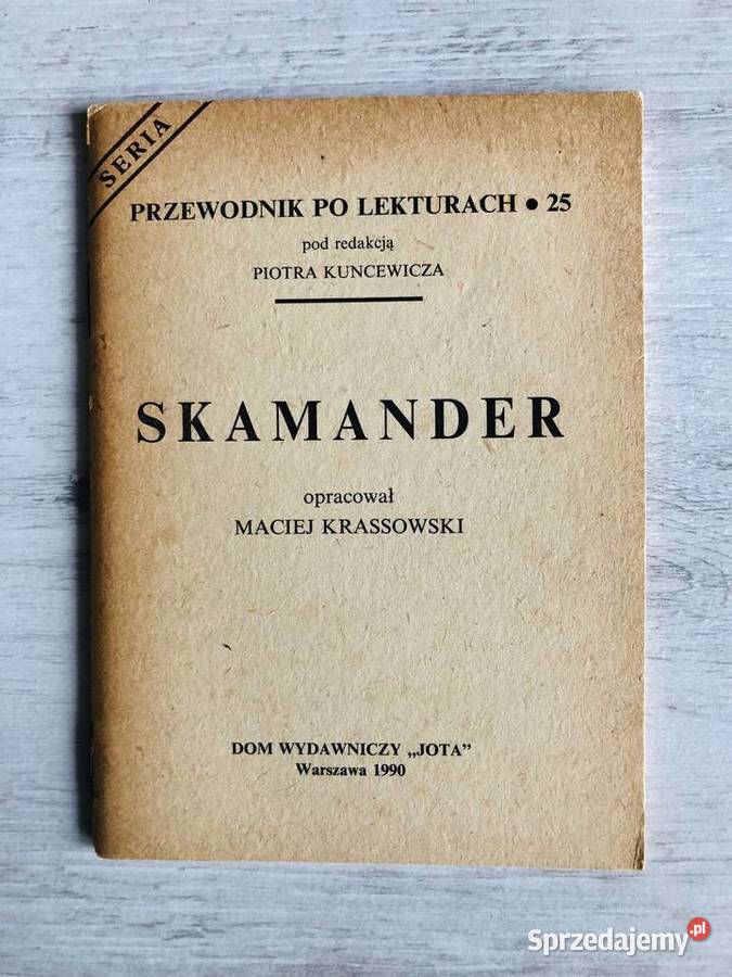 Skamander opracowanie Przewodnik lekturach łódzkie Łódź