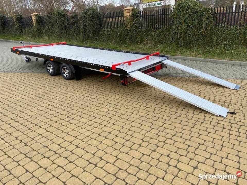 Laweta przyczepa BlackLine 5m x 21m DMC 2700 śląskie