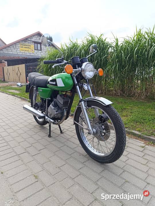 Kawasaki kh 125 nie Yamaha rd as3 Suzuki gt zielony