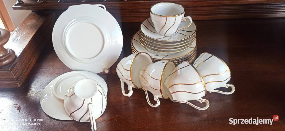 Filiżanka z talerzykiem deserowym
Klasyczna pomorskie Gdańsk