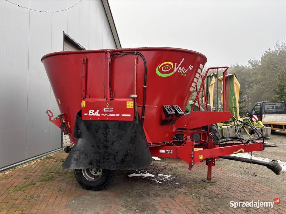 Paszowóz BVL Vmix 10m3 plus wóz paszowy 2011 r nieuszkodzony Do hodowli zwierząt Myszyniec