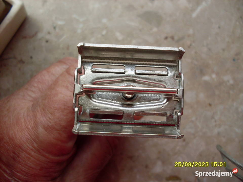Maszynka Gillette do golenia na żyletki z USA Poznań