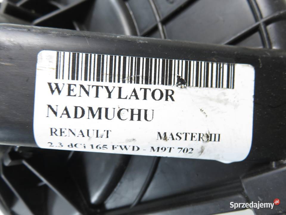 DMUCHAWA RENAULT MASTER III 2002221 małopolskie