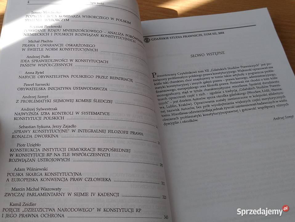 GDAŃSKIE STUDIA PRAWNICZE 12 2004 Miscellanea Gdańsk
