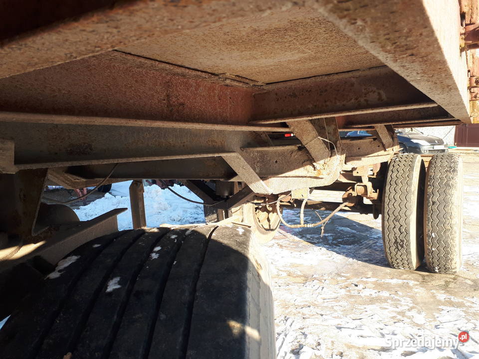 Przyczepa wywrotka hl8011 hw8011 10 t Ifa