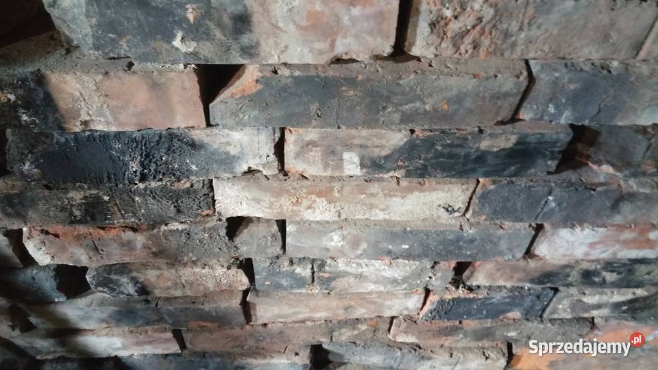 Stare cegły z komina i pieców kuchennych małopolskie