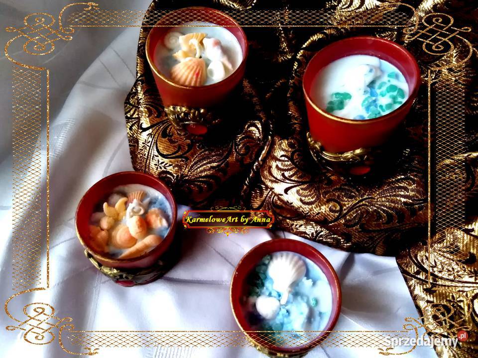 Świece candles sojowe naturalne zapachowe