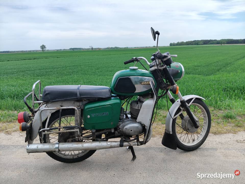 MZ TS 125 1983 z dokumentami mz wsk WFM SHL wielkopolskie Kalisz sprzedam