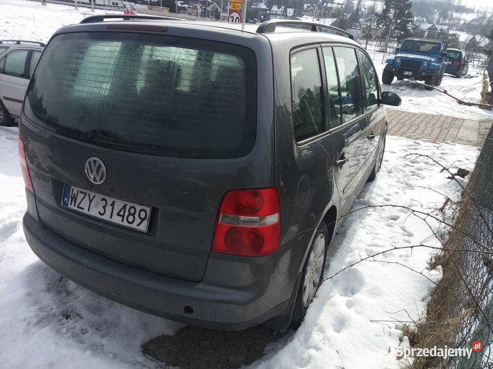VW TOURAN tdi 136 7osobowy małopolskie