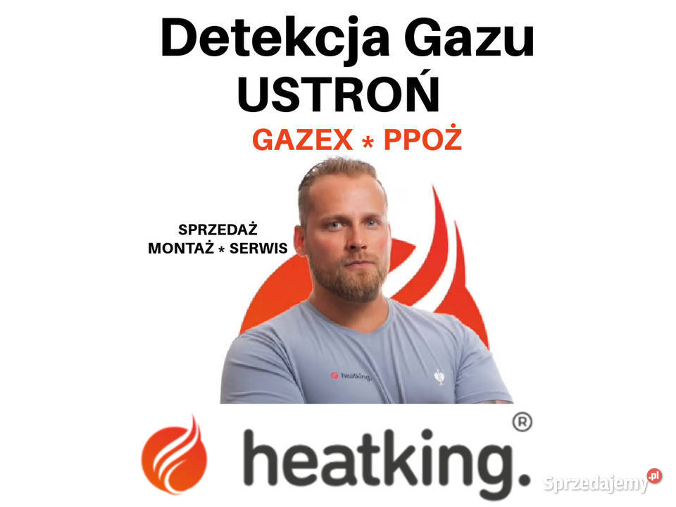 Detekcja Gazu Gazex PPOŻ Ustroń Heat King