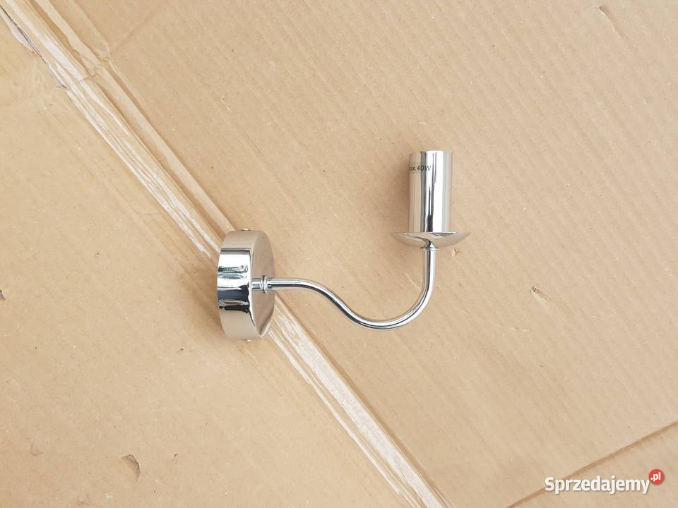 Kinkiet ścienny KLASYCZNY flamand CHROM LUSTRZE Warszawa sprzedam