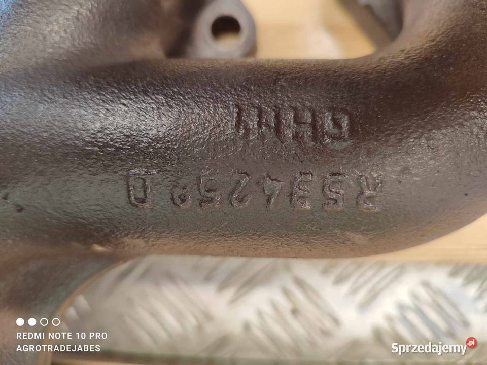 Kolektor wydechowy John Deere 6068 HRT 90 Wilkowo sprzedam