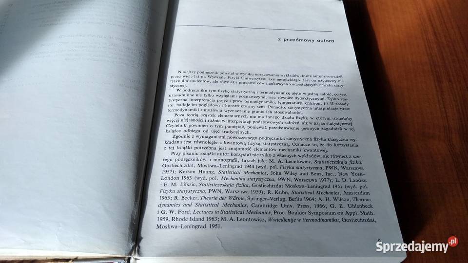 Podstawy fizyki statystycznej i termodynamiki A fizyka, astronomia Gdańsk