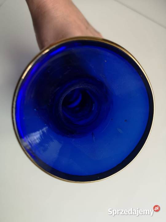 Wazon kobaltowy zdobiony kujawsko-pomorskie Toruń