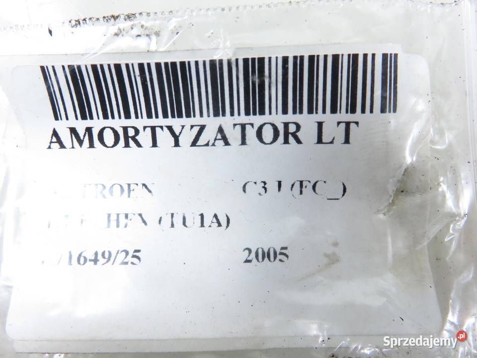 AMORTYZATOR TYŁ CITROEN C3 I 11 i HFX małopolskie
