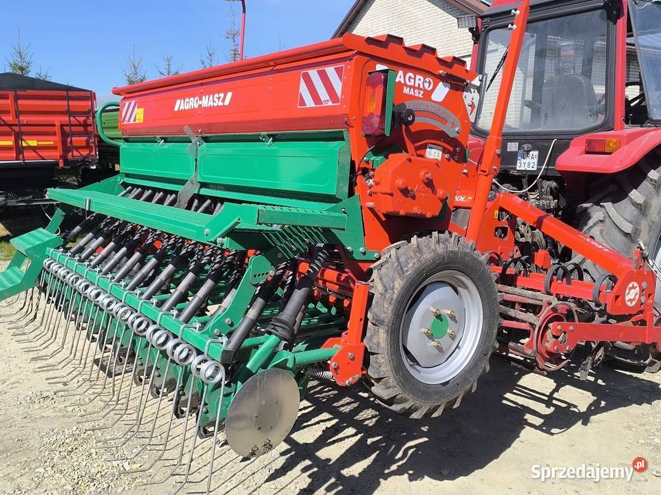 Siewnik AGROMASZ SR300 agregat UNIA Famarol nieuszkodzony Radzyń Podlaski