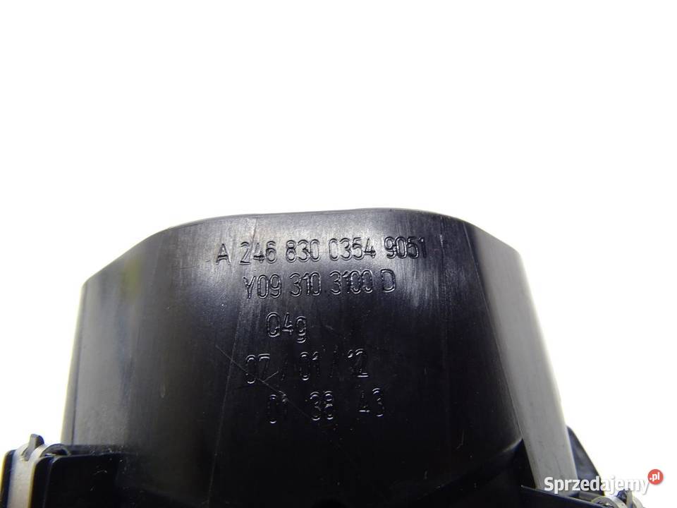KRATKA NAWIEWU DESKI KONSOLI PRZÓD A2468300354 osobowe małopolskie