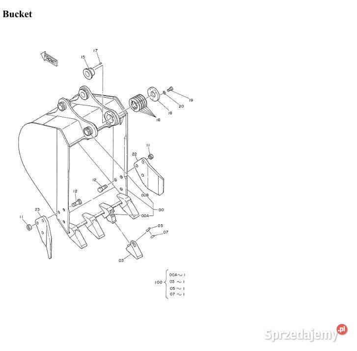 Hitachi EX1003 EX601 EX2001 EX1501 katalog Kielce
