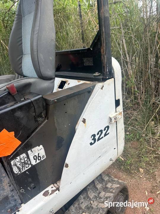 Minikoparka Gąsienicowa BOBCAT 322 16 Tony Rok produkcji 2004 Koparki Tymowa