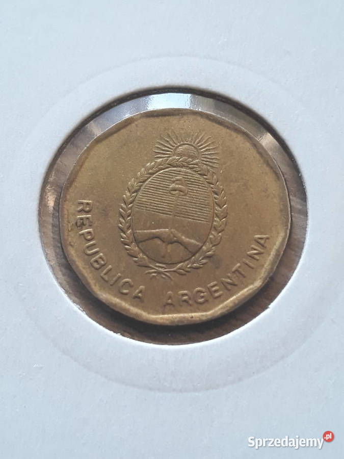 10 Centavos Argentyna 1987 r wielkopolskie Konin sprzedam