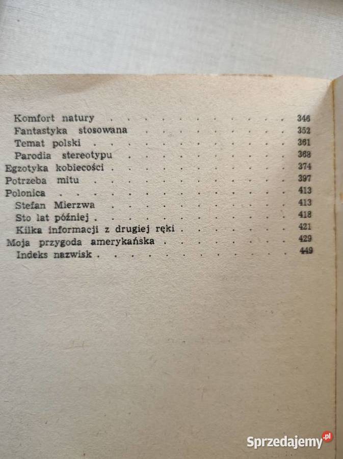 Zbigniew Bieńkowski Notatnik amerykański Roth Kielce sprzedam