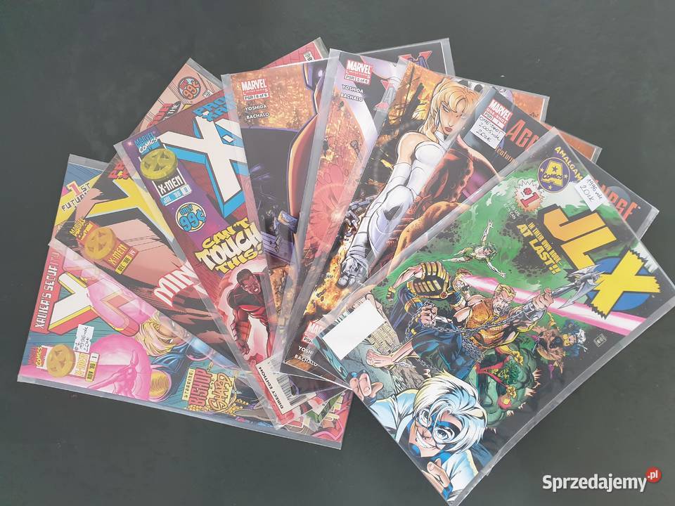 Marvel zestaw 8 oryginalnych komiksów Marvel USA pomorskie Gdynia