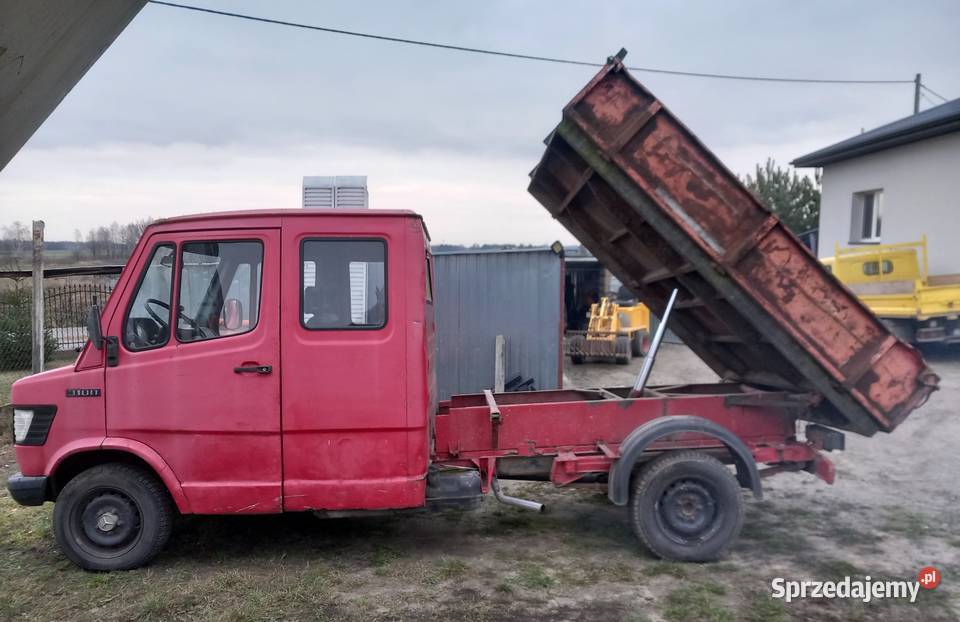Mercedes 310 dubel kabina brygadówka kaczka Wywrotki sprzedam