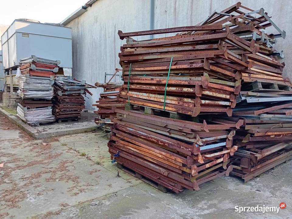 Stelaże chłodnicze nadstawki mroźnicze palety Włocławek sprzedam