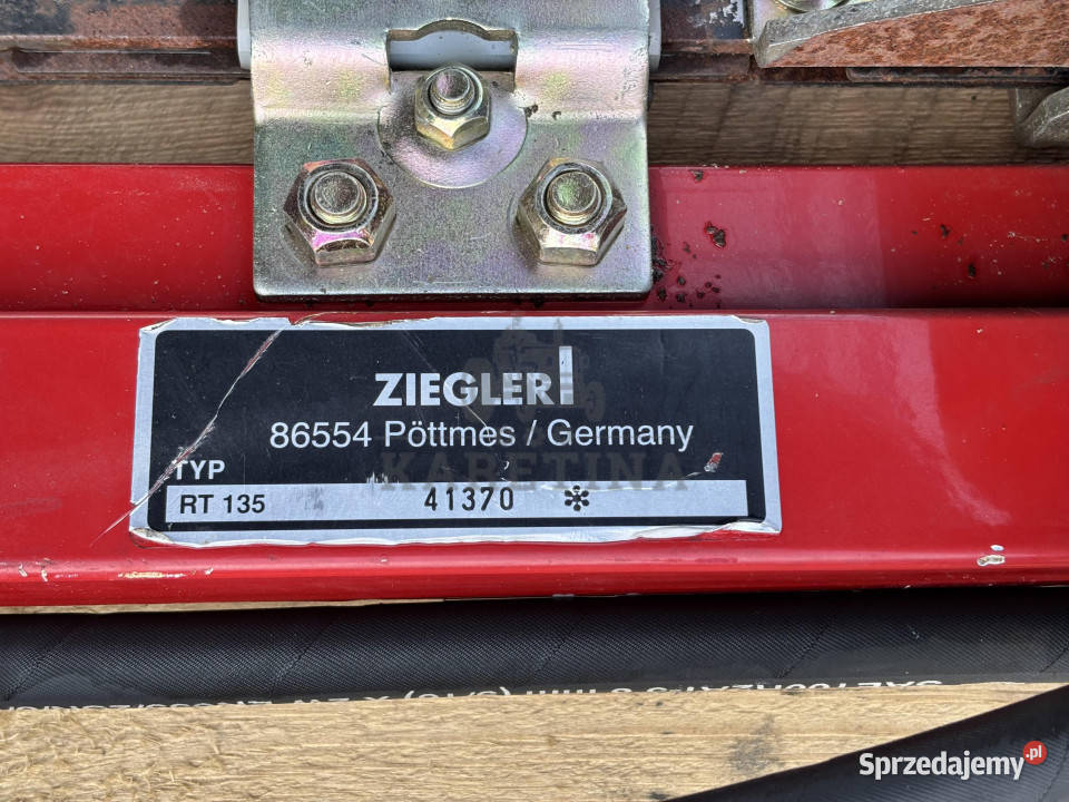 Ziegler RT 135 Kosa Boczna Hydrauliczna Do