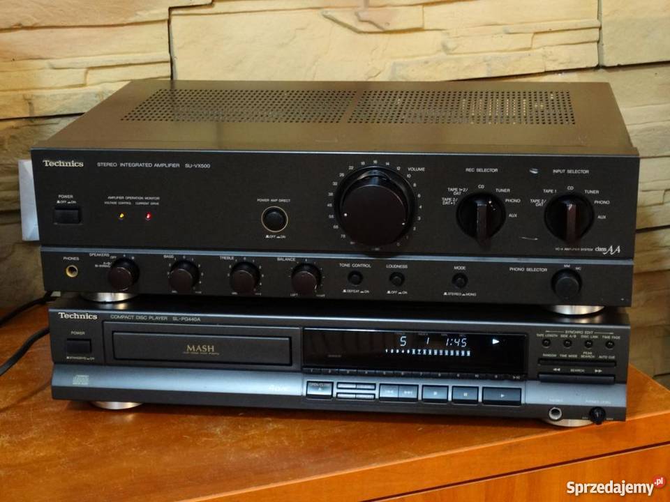 Wzmacniacz Technics SUVX500 sprawny 530 wat