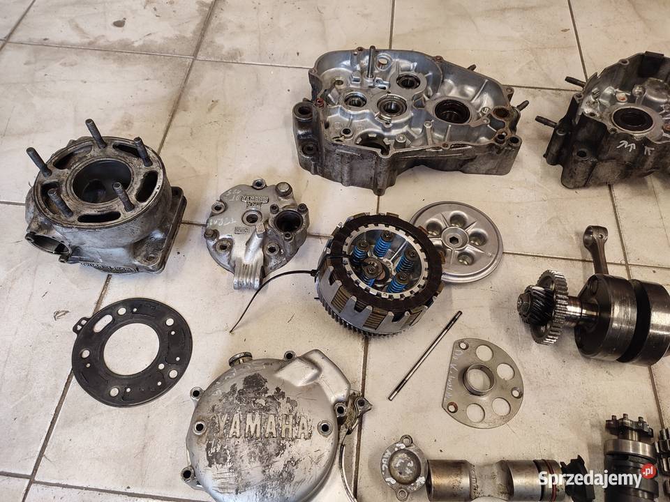 Yamaha DT TZR TDR 125 silnik części wał cylinder