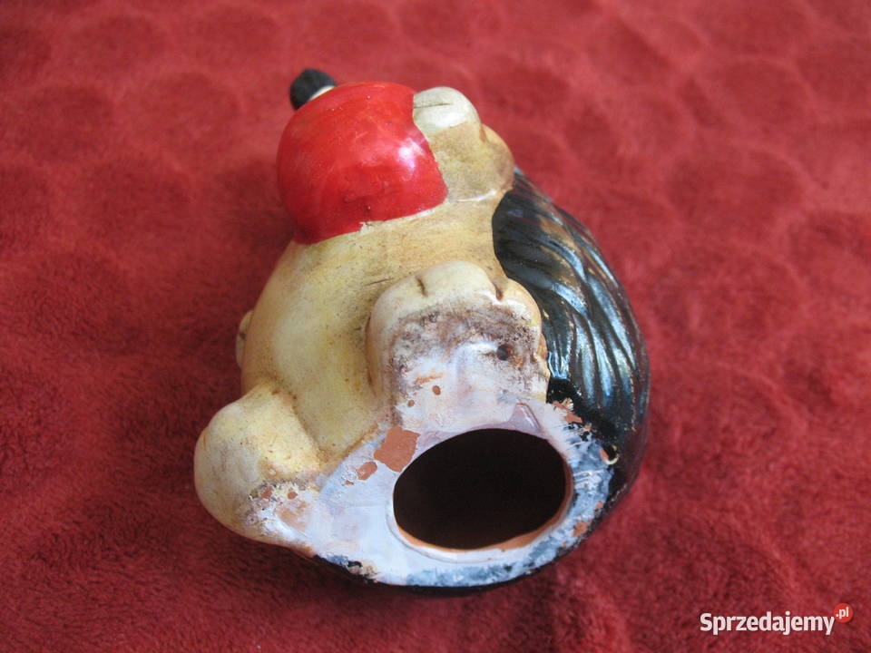 Jeż z jabłkiem mała figurka 10 x 10 x 7 mazowieckie