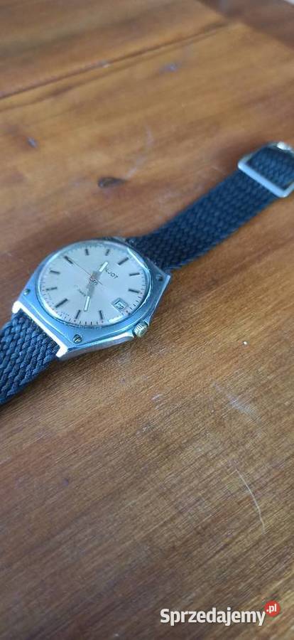 Zegarek poljot z datownikiem retro ZSRR Woźniki