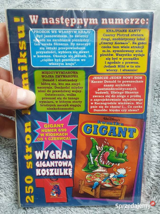 Komiks Gigant tom 5 1999 stan Gdynia