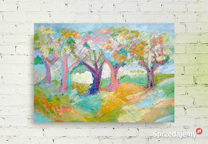 Obraz olejny na płótniekolorowy obraznowoczesny Olsztyn
