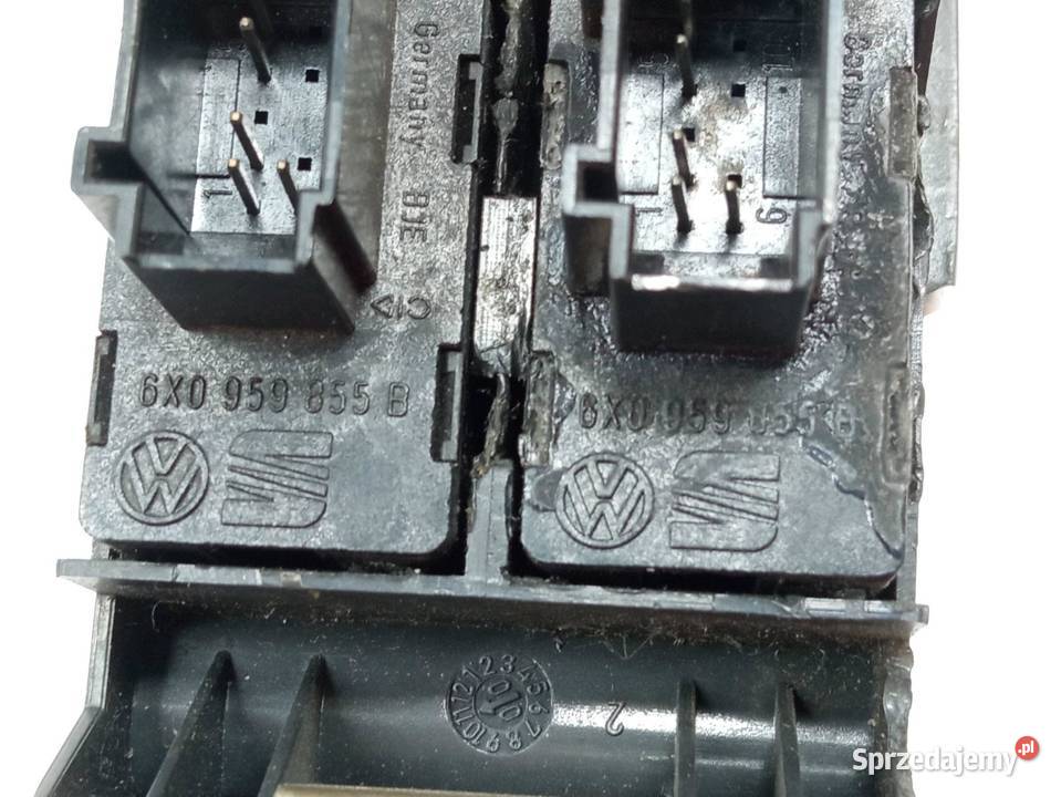 PRZEŁĄCZNIK SZYB 6X0959855B VW Volkswagen Lupo I