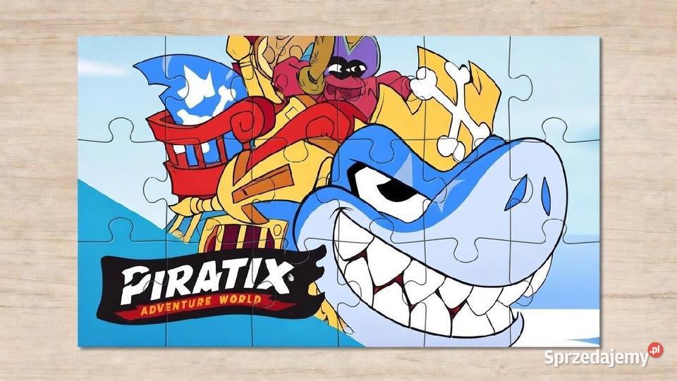 Piratix King Shark Magic Box figurki zestaw Tkanina  sprzedam