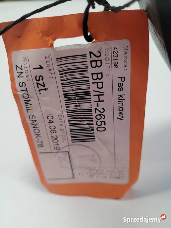 PASEK KLINOWY 2BPX2650 Szczecin